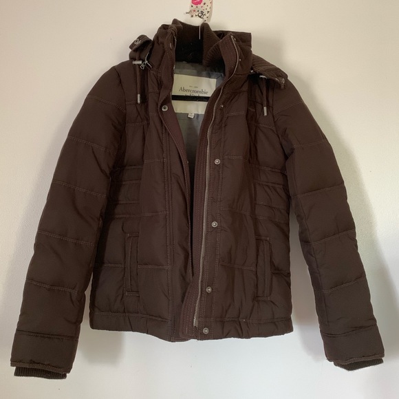 Fitch Brown Puffer Jacket 